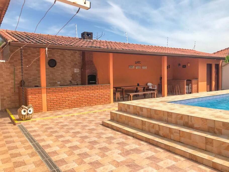 Casa Com Piscina Itanhaem Cibratel II Villa ภายนอก รูปภาพ