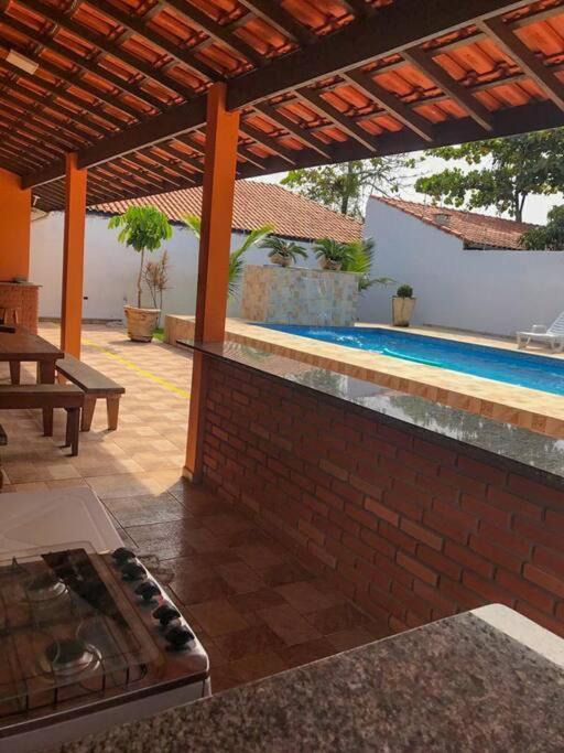 Casa Com Piscina Itanhaem Cibratel II Villa ภายนอก รูปภาพ